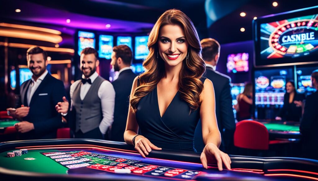 Casino online dengan live dealer
